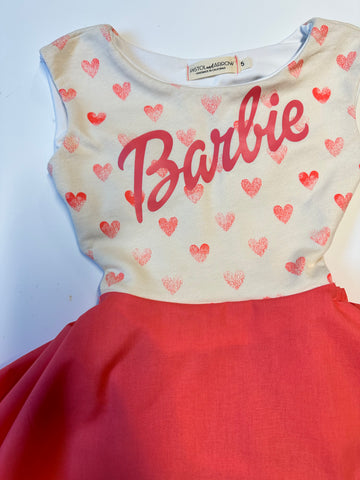Coral hearts Barbie junie